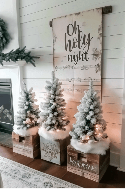 Christmas living room decor ideas