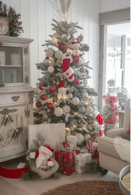 Christmas living room decor ideas