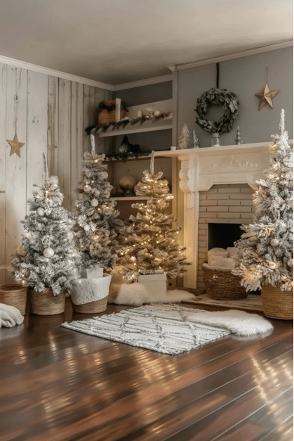 Christmas living room decor ideas