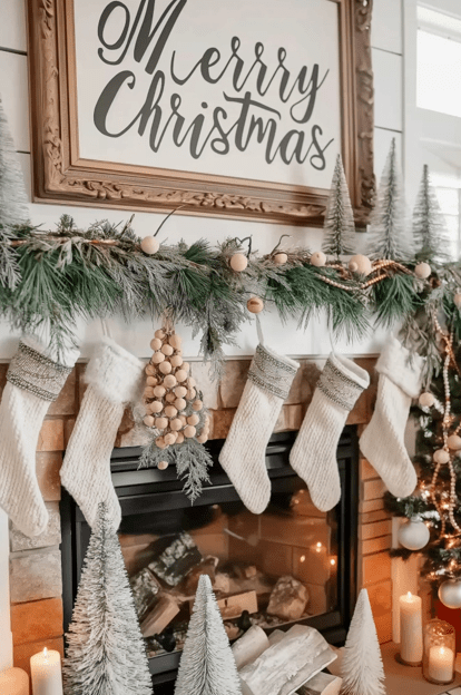 christmas mantel decor ideas