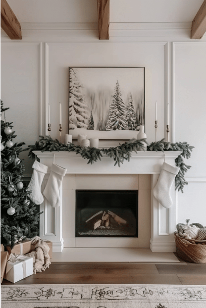 christmas mantel decor ideas