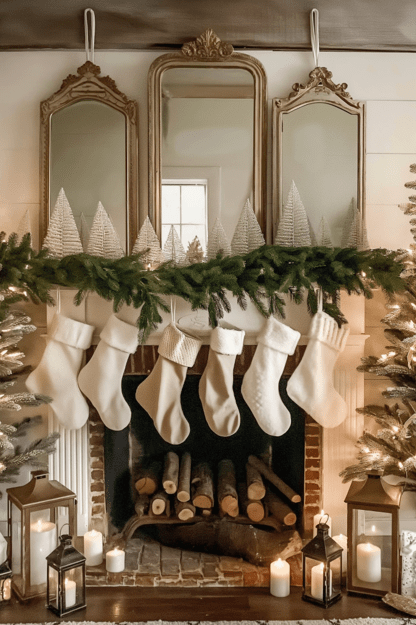 christmas mantel decor ideas