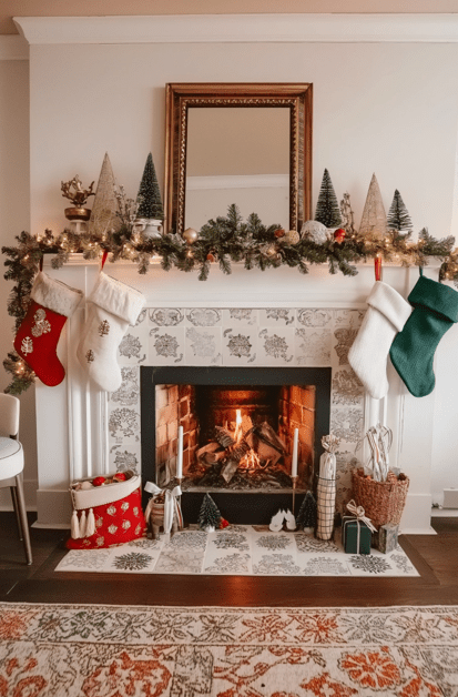 christmas mantel decor ideas