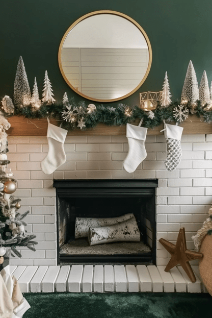 christmas mantel decor ideas