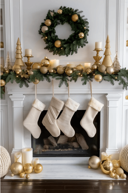 christmas mantel decor ideas