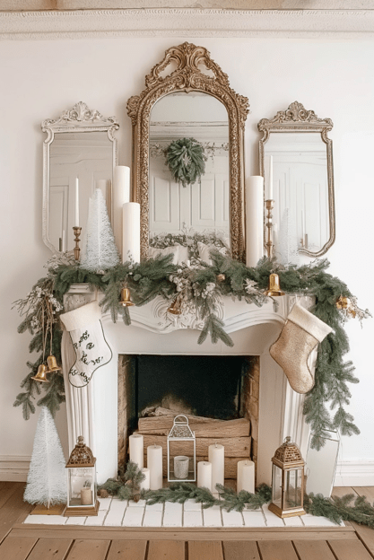 christmas mantel decor ideas