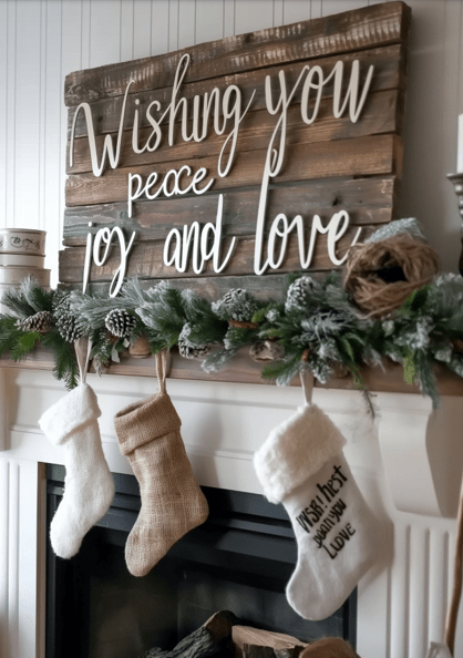 christmas mantel decor ideas