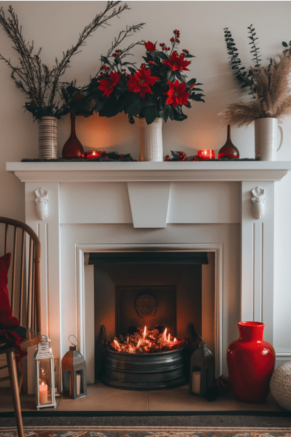 christmas mantel decor ideas