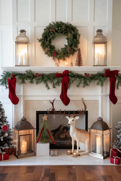 christmas mantel decor ideas