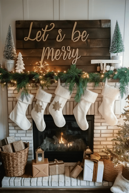 christmas mantel decor ideas