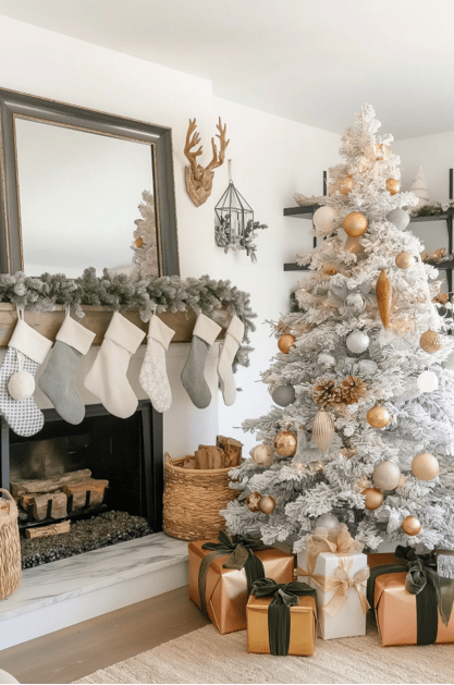 christmas mantel decor ideas