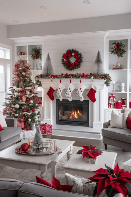 christmas mantel decor ideas