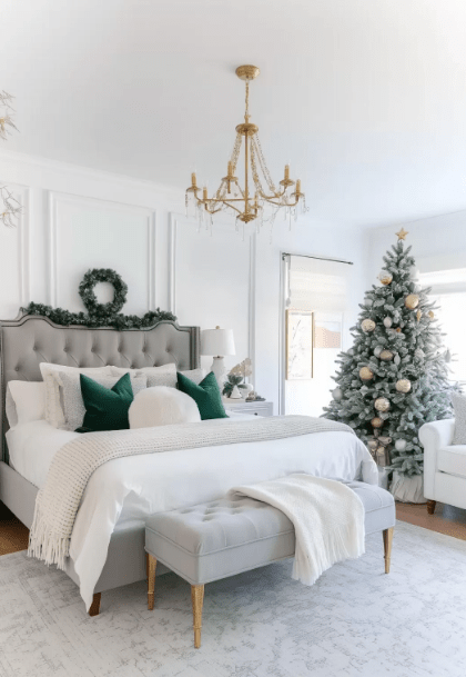 Christmas bedroom 