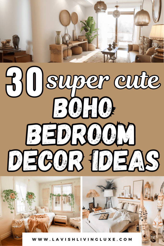 boho bedroom ideas 