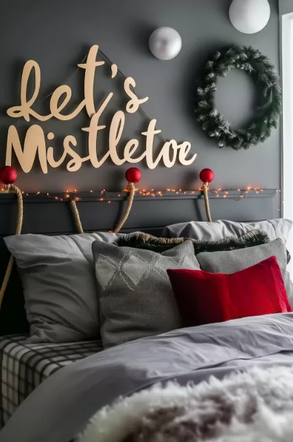 Christmas bedroom