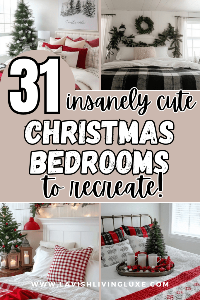 Christmas bedroom