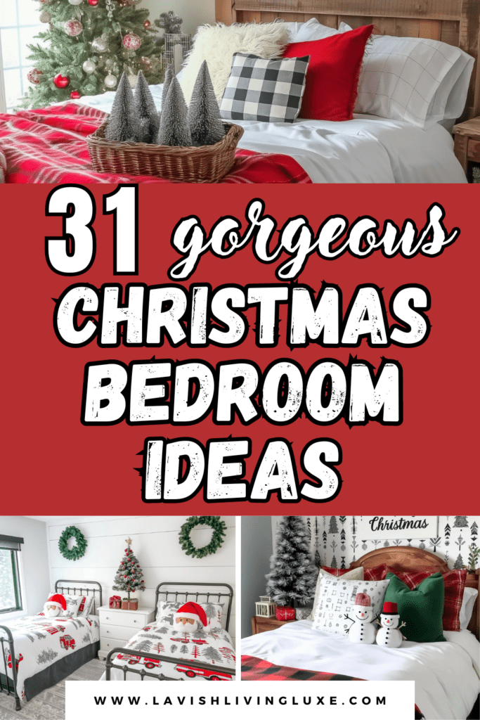 Christmas bedroom