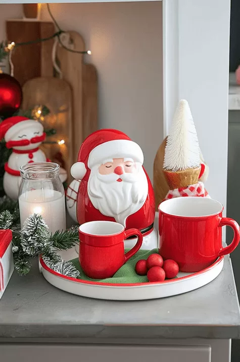 Christmas kitchen decor