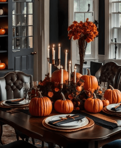 fall table decor