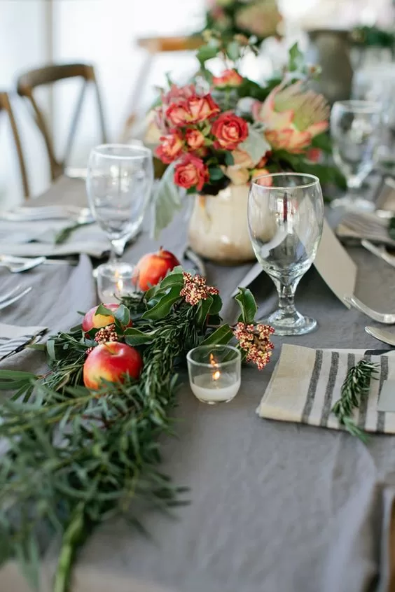 fall table decor