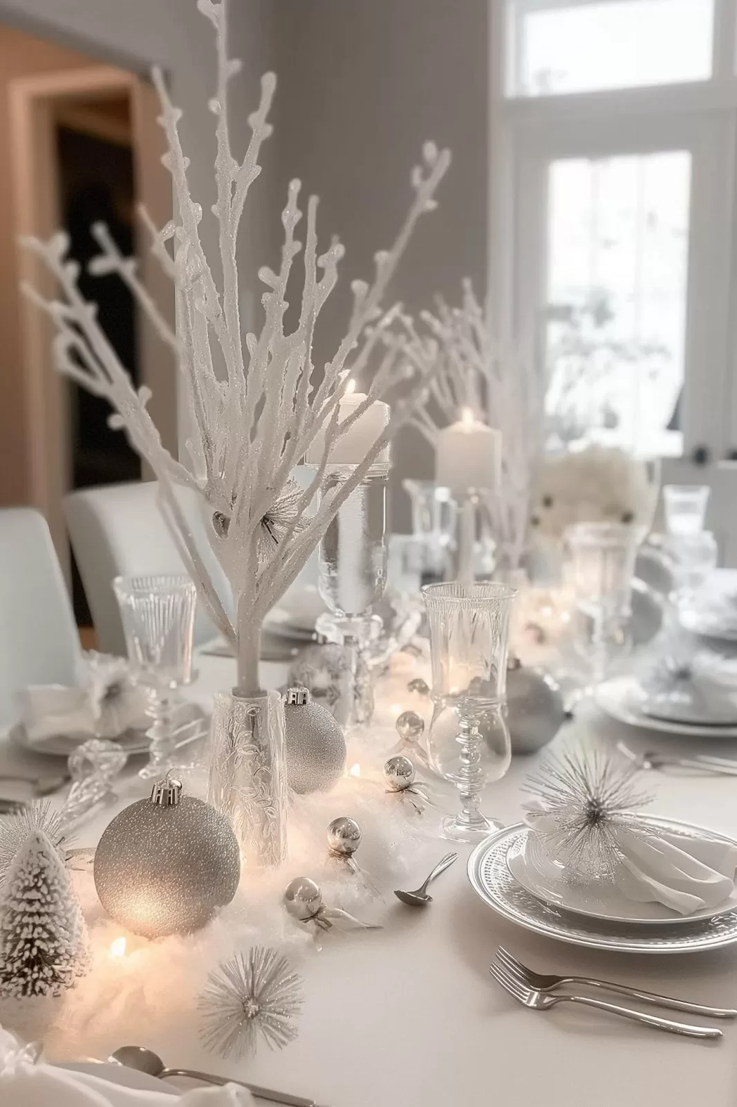 white Christmas decor ideas