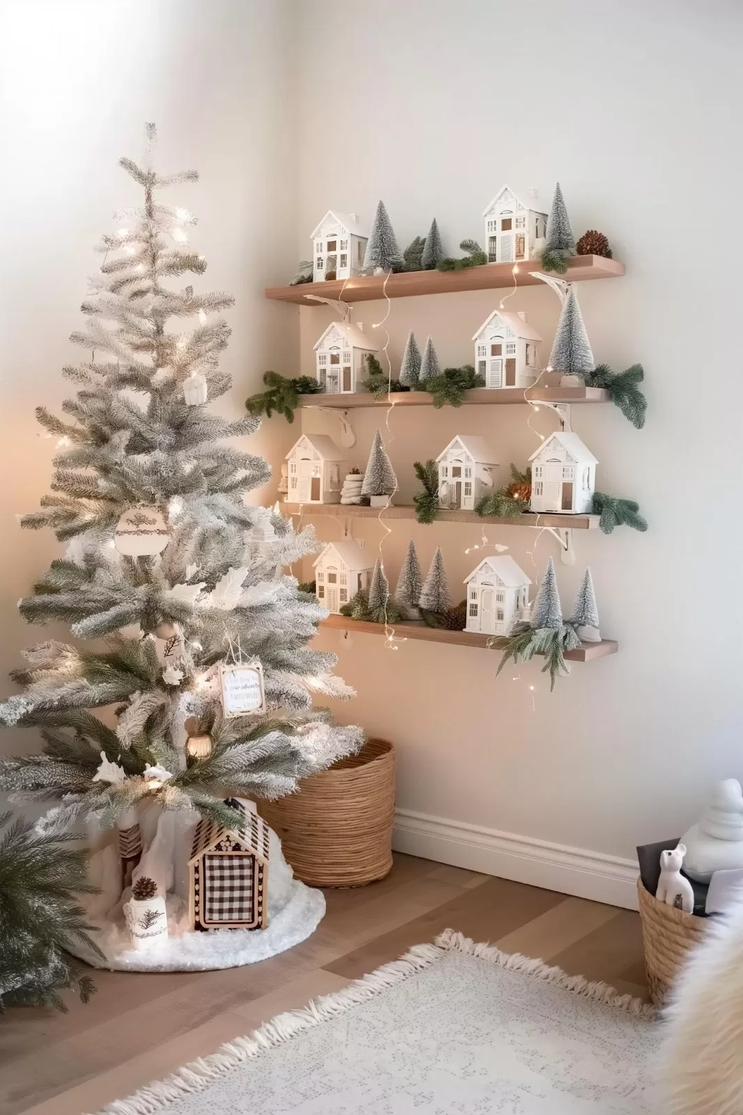 white Christmas decor ideas