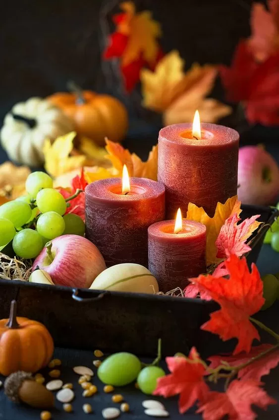 fall table decor