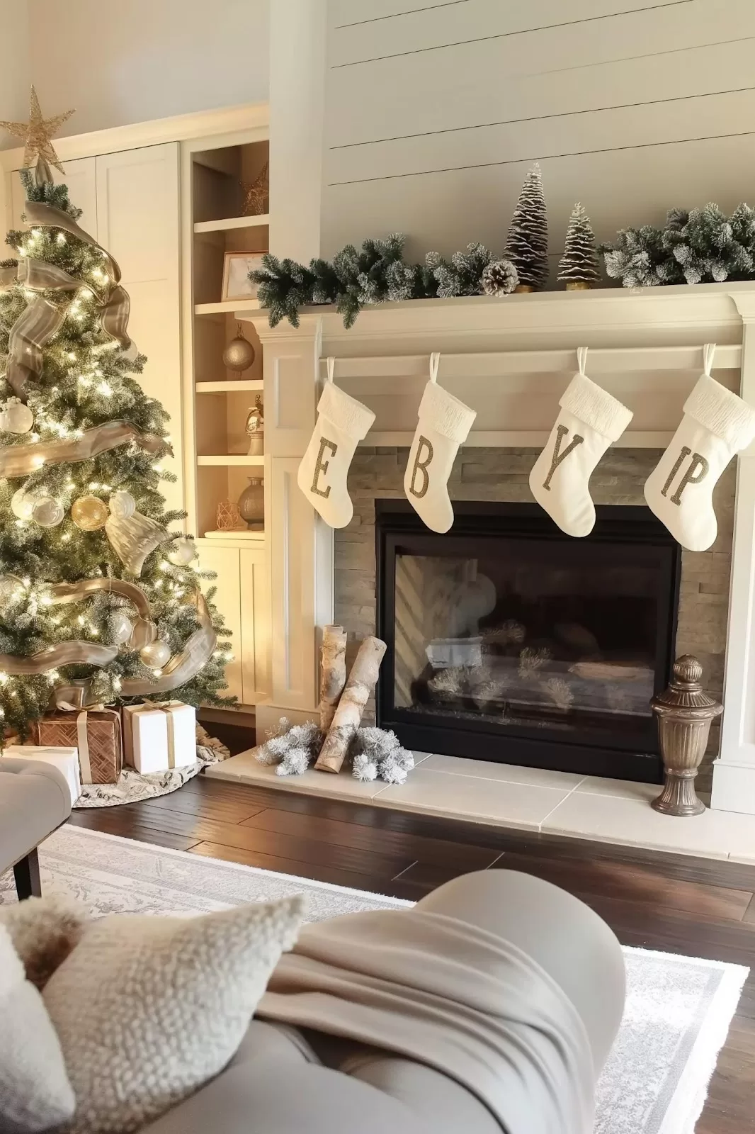 white Christmas decor ideas