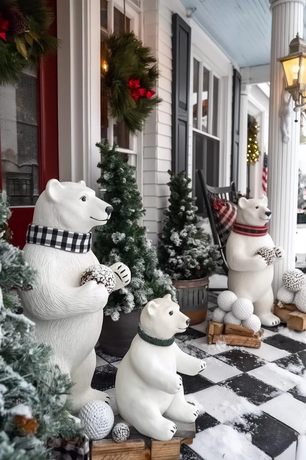 white Christmas decor ideas