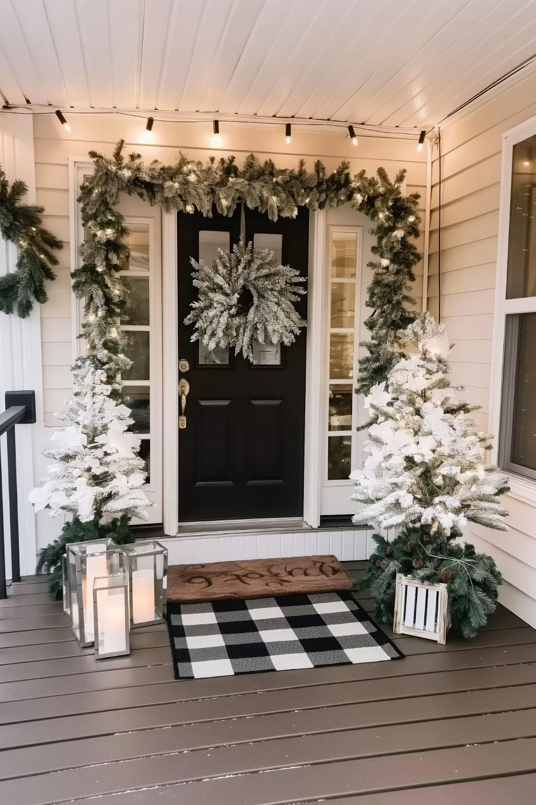 white Christmas decor ideas