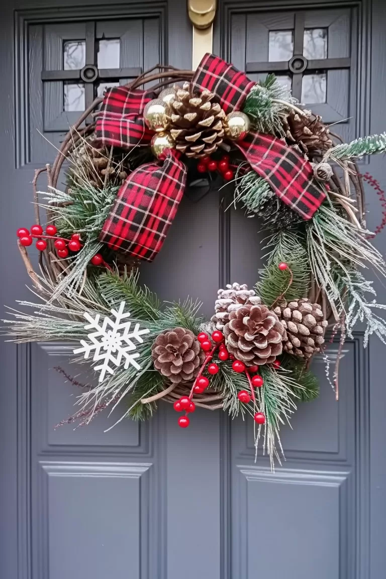 30 Pretty Christmas Wreath Ideas to Make a Gorgeous Christmas Wreath