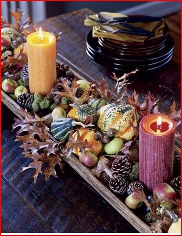 fall table decor