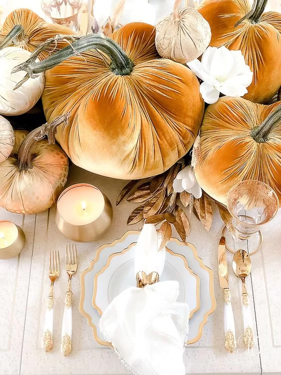 fall table decor