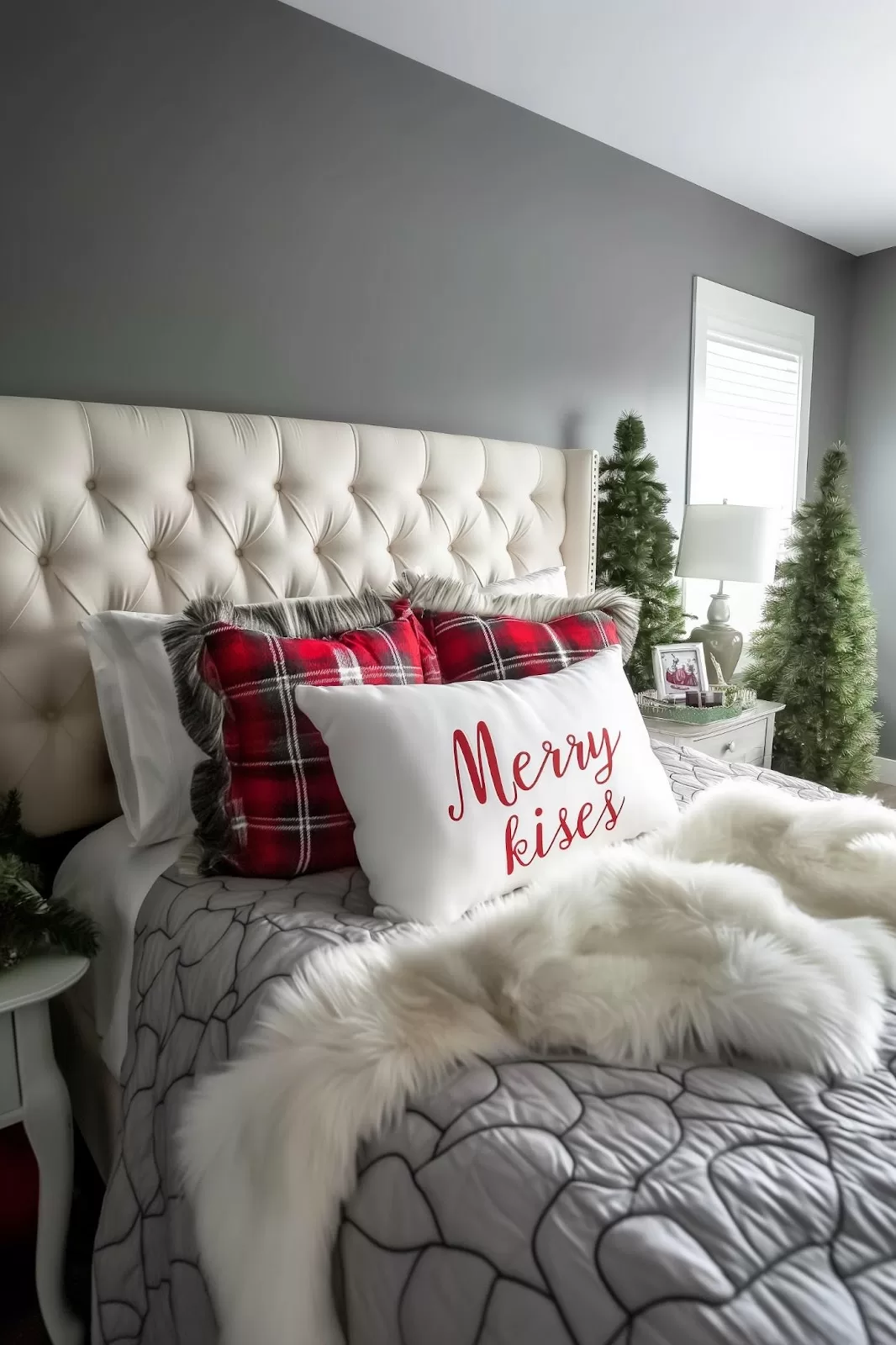 Christmas bedroom 