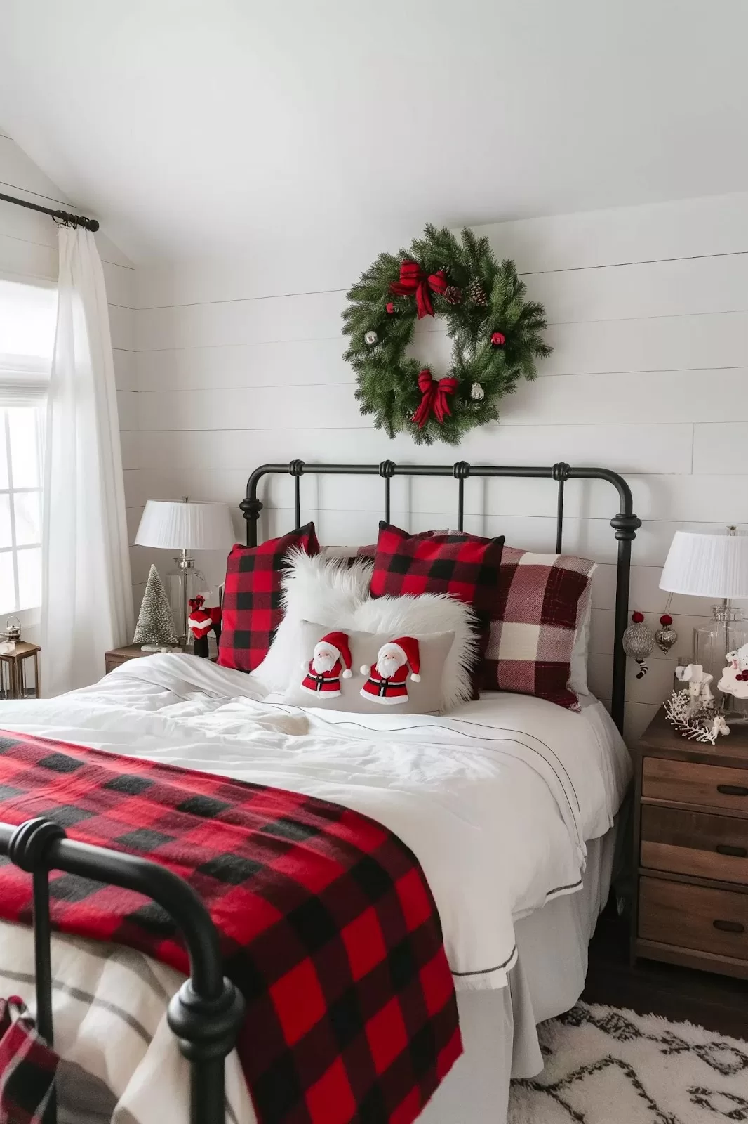 Christmas bedroom 