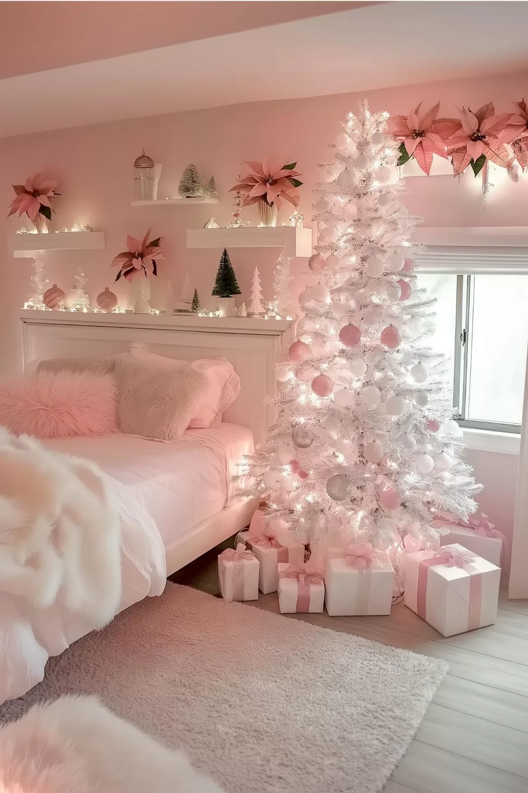 Christmas bedroom 