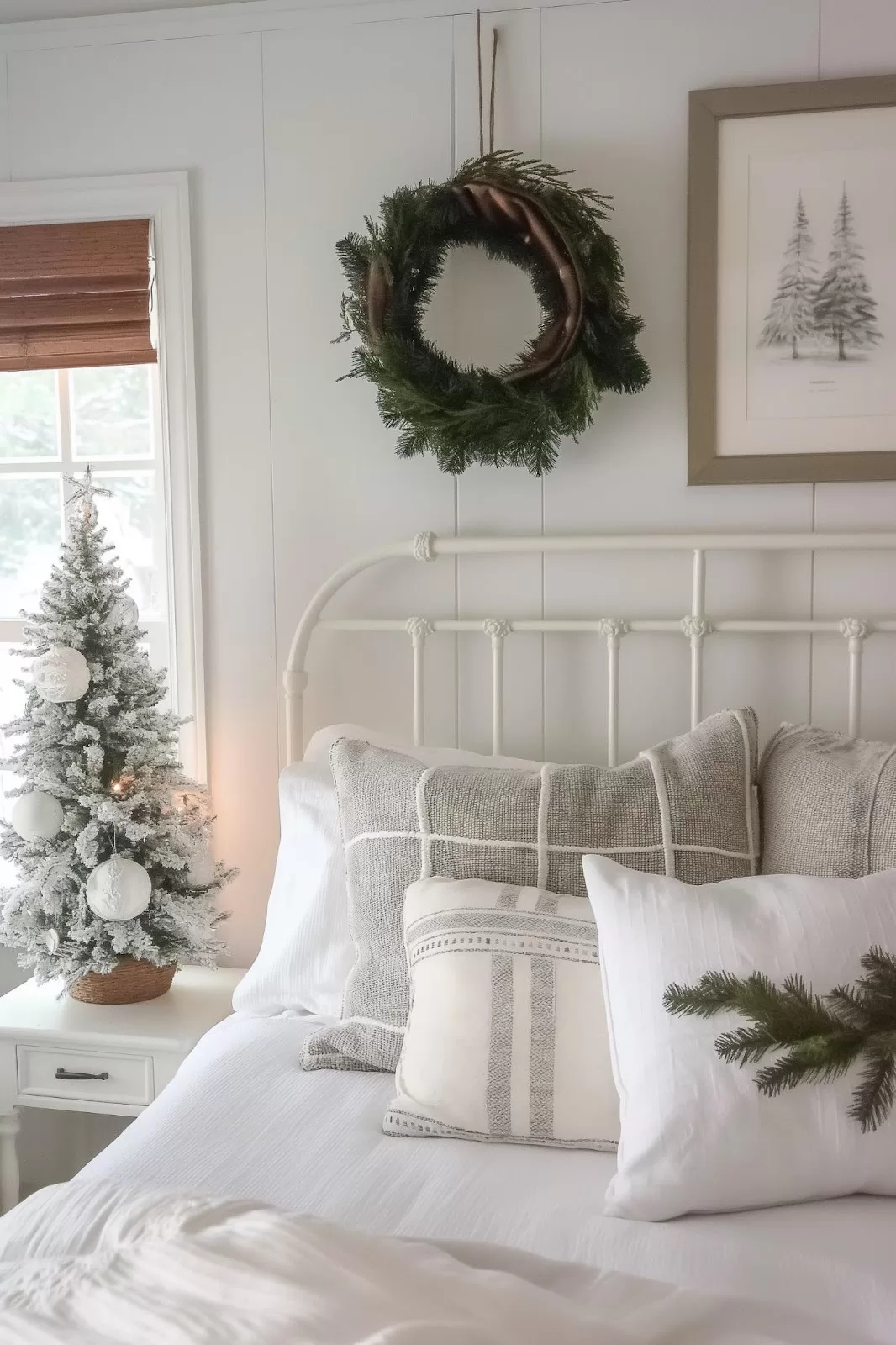 Christmas bedroom 