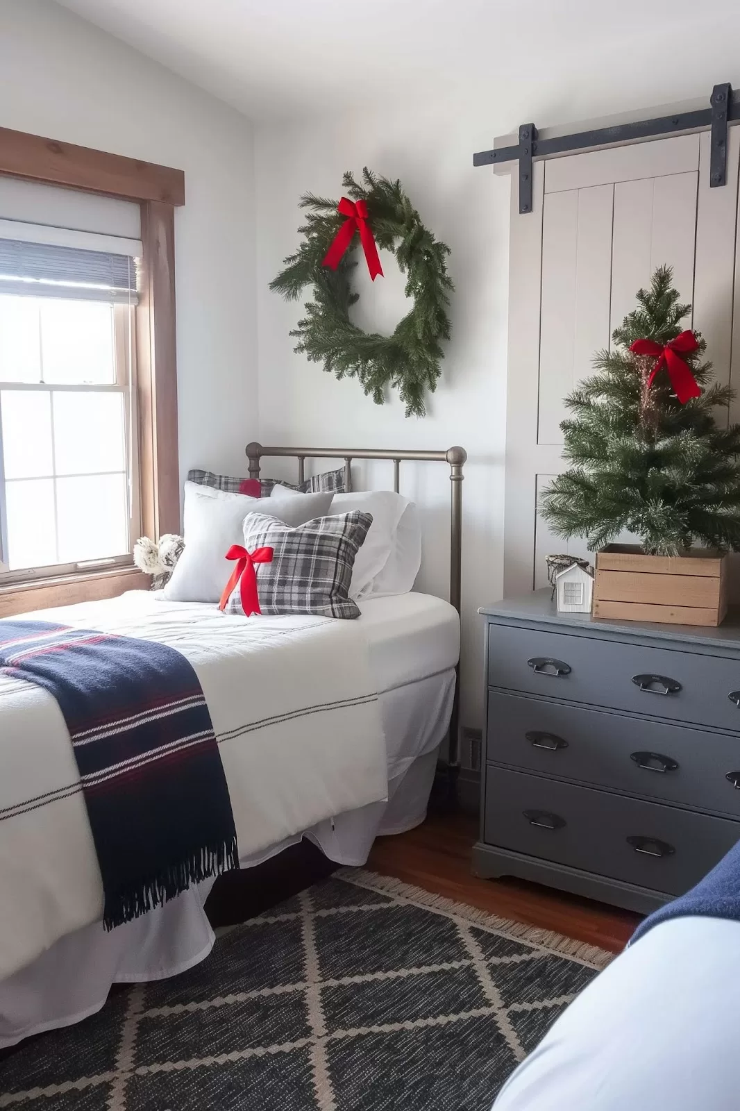 Christmas bedroom 