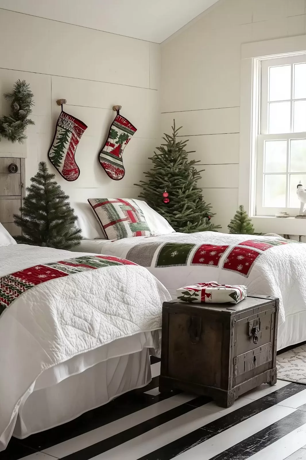 Christmas bedroom 