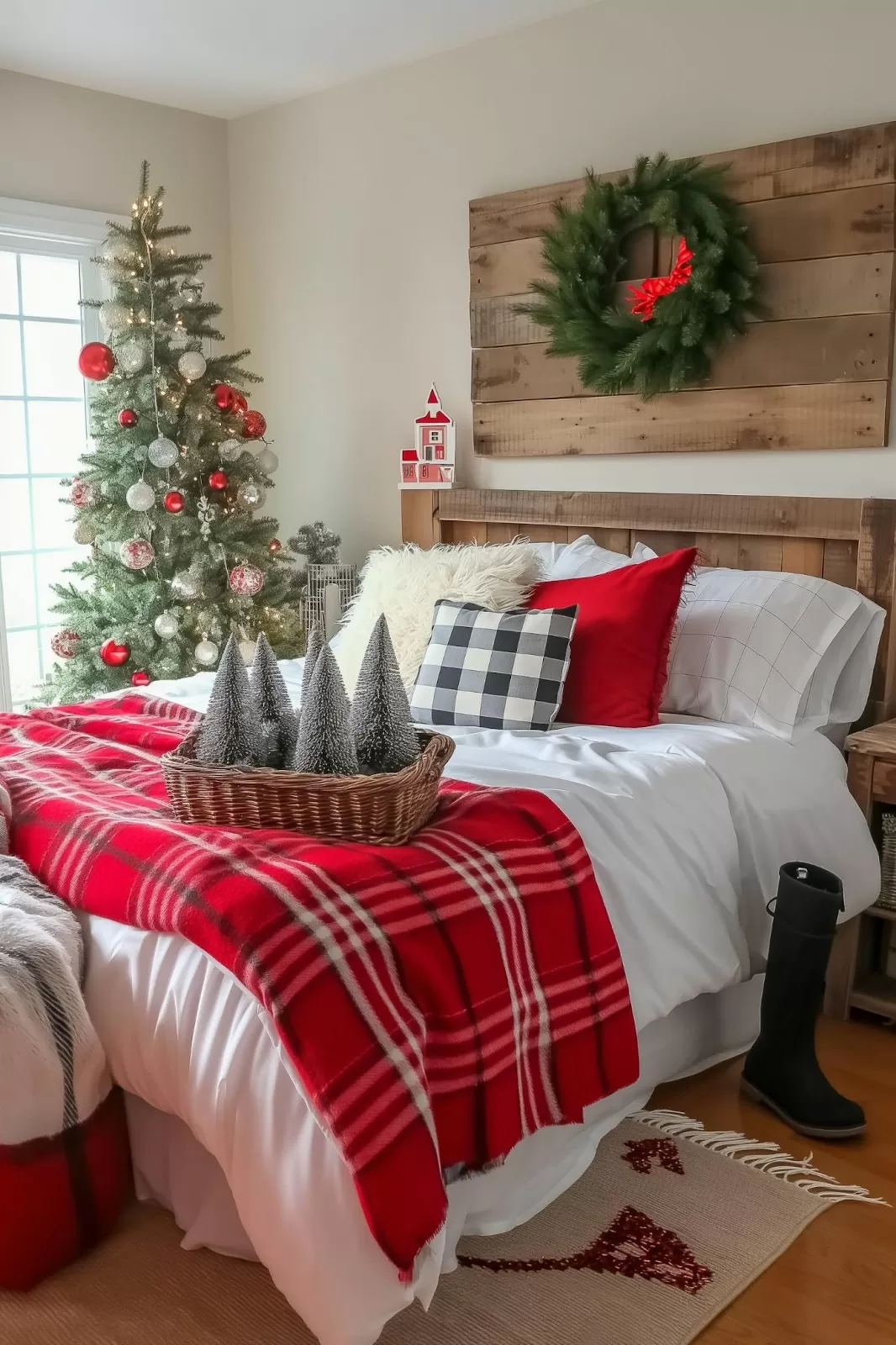 Christmas bedroom 