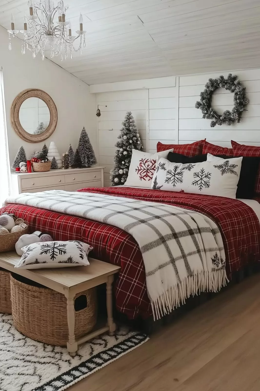 Christmas bedroom 