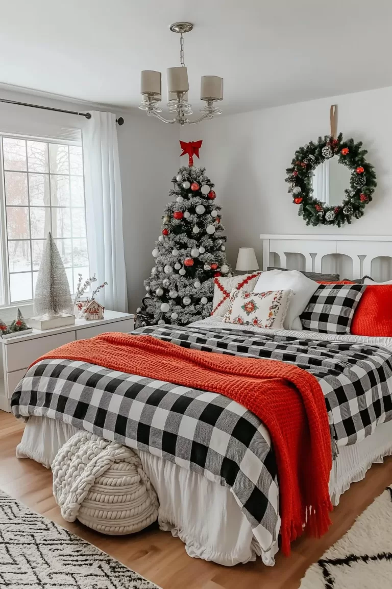 31 Gorgeous Christmas Bedroom Ideas to Create a Cozy Christmas Bedroom