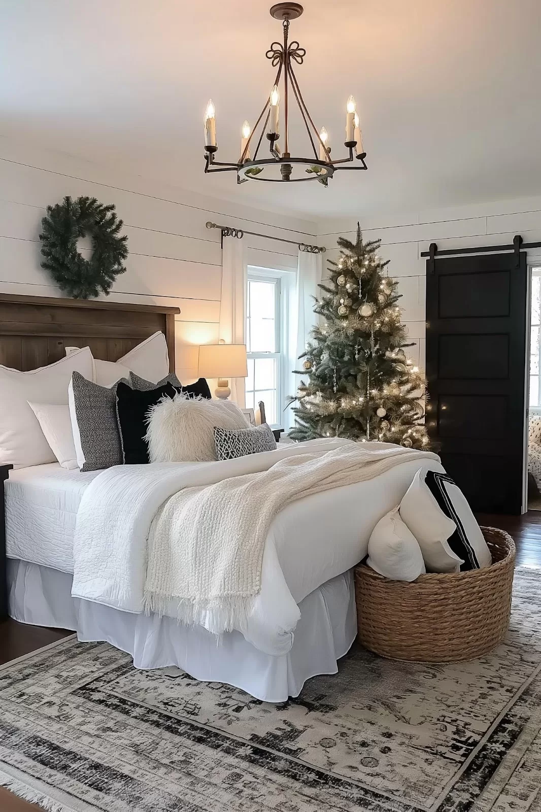 Christmas bedroom 