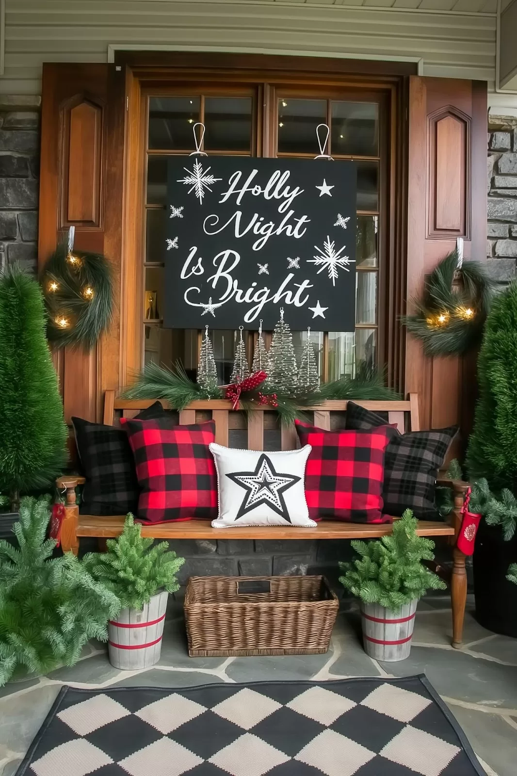 Christmas Front Porch Decor