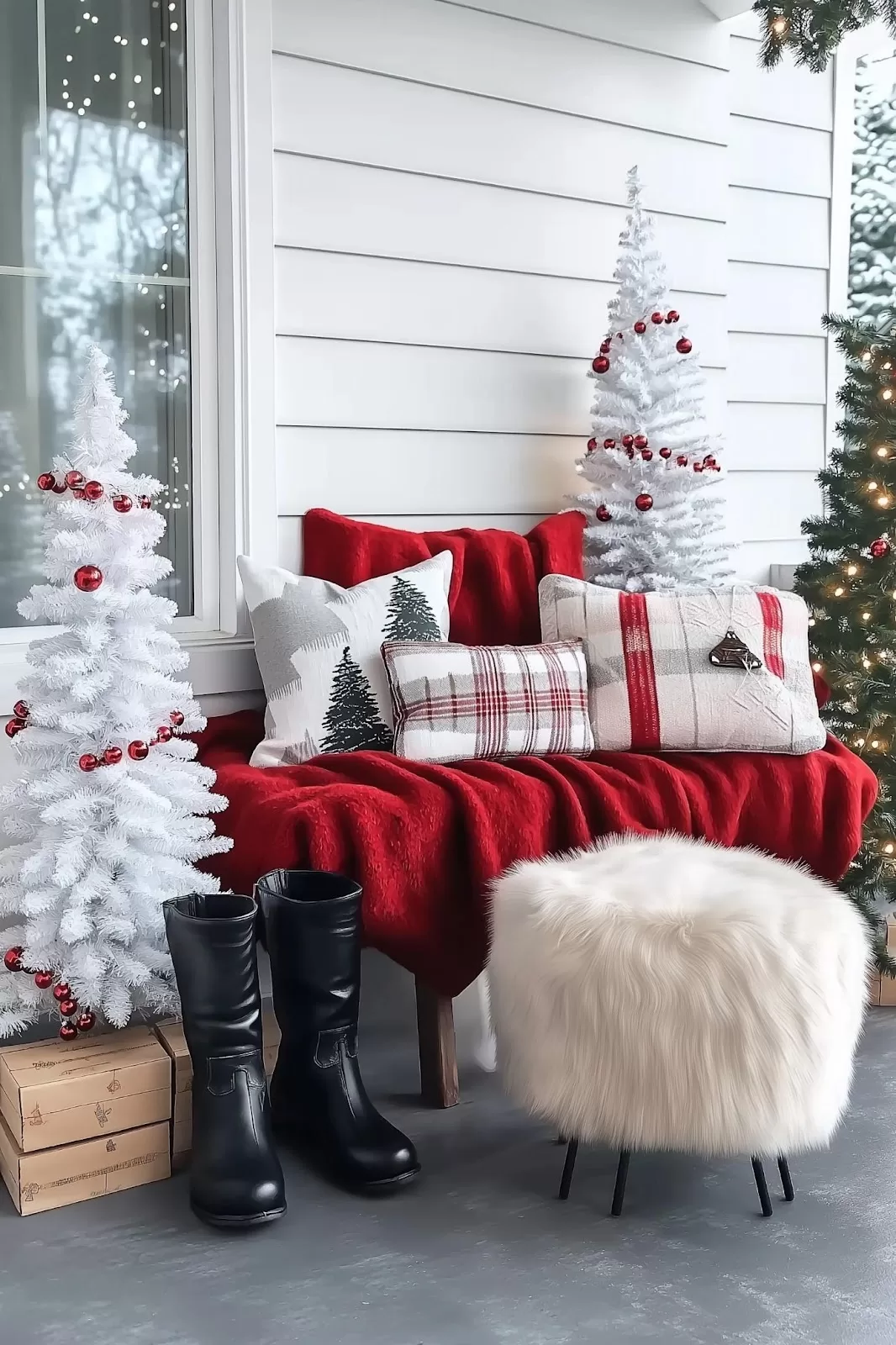 Christmas Front Porch Decor