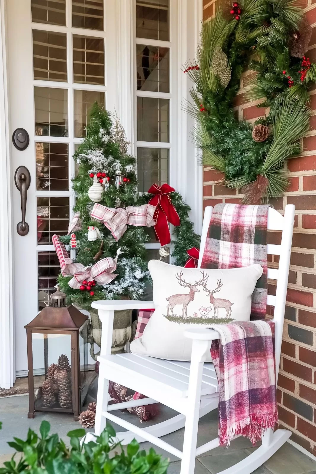 Christmas Front Porch Decor