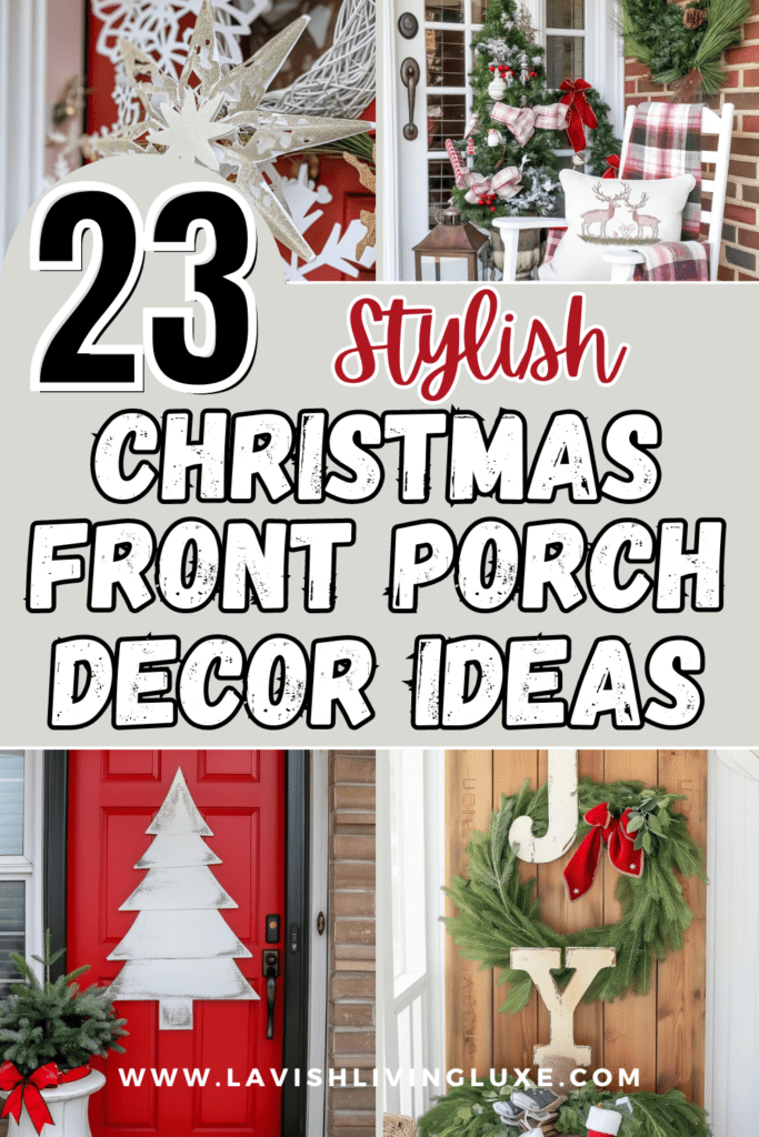 Christmas Front Porch Decor