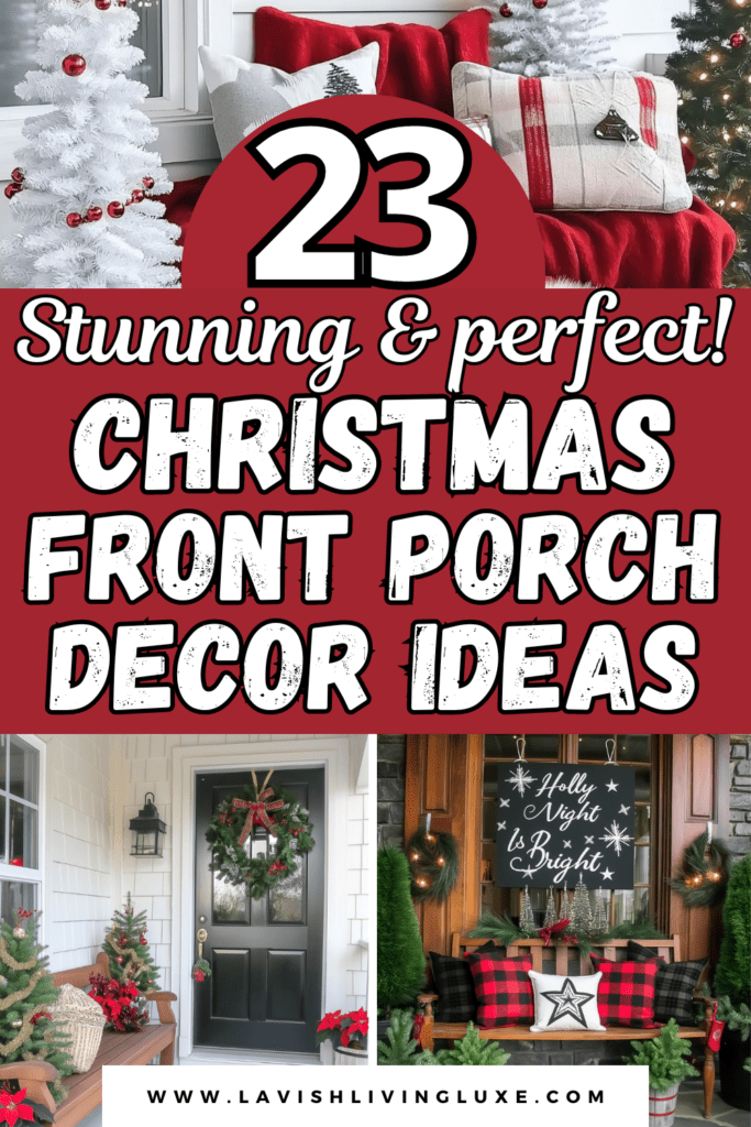 Christmas Front Porch Decor