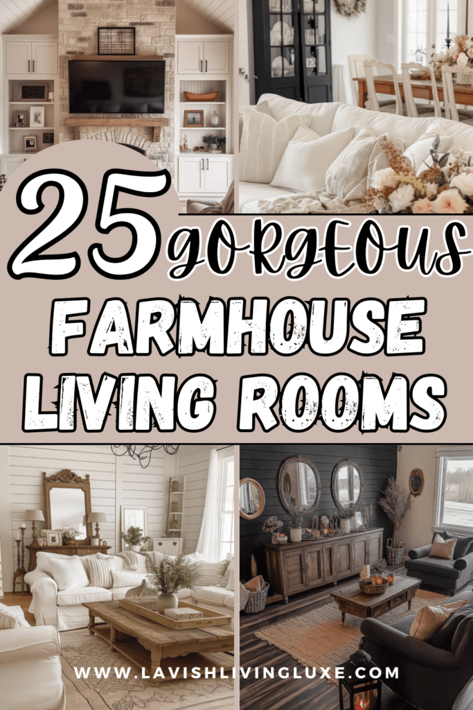 farmhouse living room