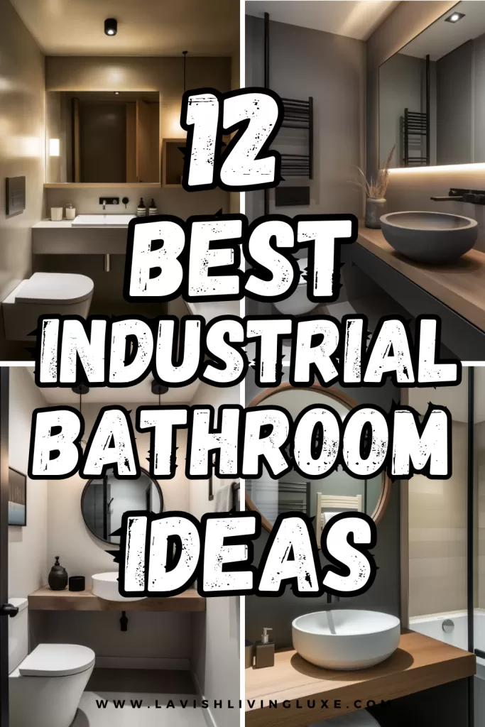 industrial bathroom